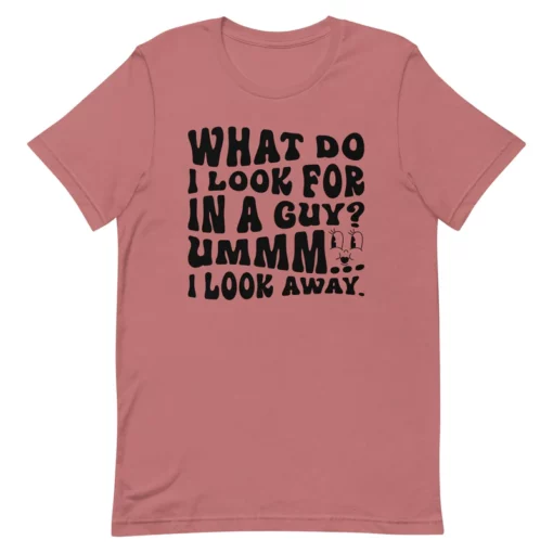 What Do I Look For In A Guy Tee