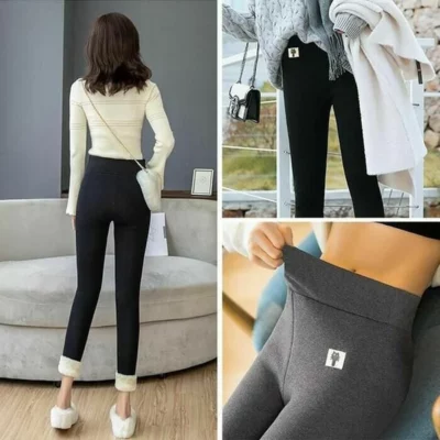 Winter Plush Warm Super Stretchy Thick Leggings