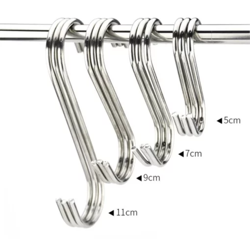 Stainless Steel S Shaped Metal Hook - Buy Today Get 55% Discount - MOLOOCO
