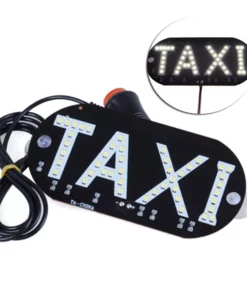 Taxi Light With Switch Cigarette Lighter