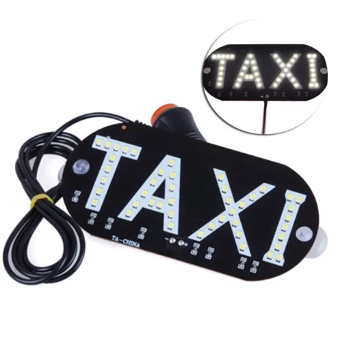 Taxi Light With Switch Cigarette Lighter