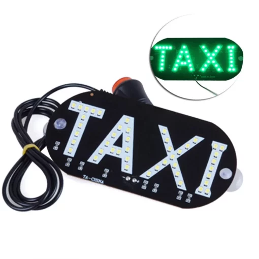 Taxi Light With Switch Cigarette Lighter