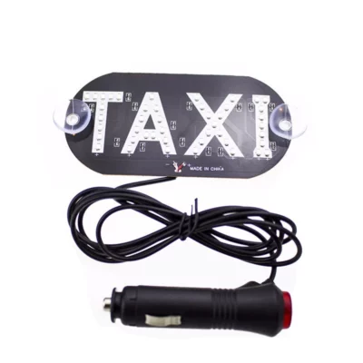 Taxi Light With Switch Cigarette Lighter