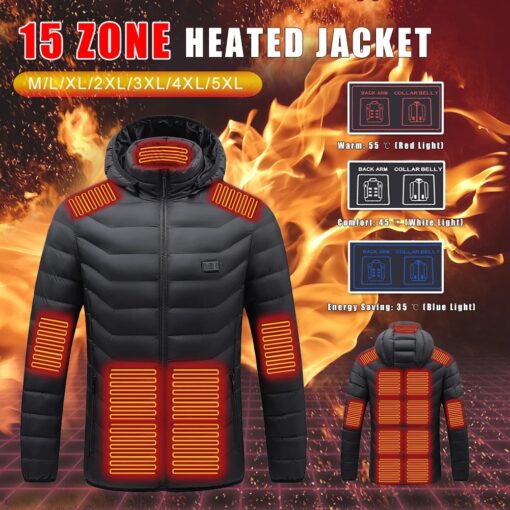 USB Electric Heated Vest Jackets