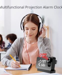 Mirror Projection Alarm Clock