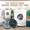 Anti Vibration Rubber Washing Machine Feet Pads