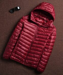 Unisex Packable Water-Resistant Puffer Jacket