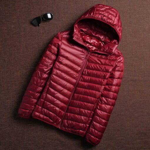 Unisex Packable Water-Resistant Puffer Jacket