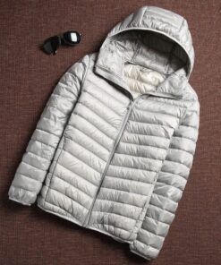 Unisex Packable Water-Resistant Puffer Jacket