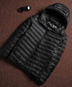 Unisex Packable Water-Resistant Puffer Jacket