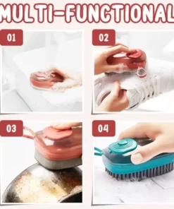 Ergonomic Soft Sponge with Soap Dispenser