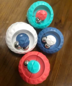 Track Pinball Finger Spinner Toy