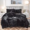 Fluffy Ultra Soft Velvet Duvet Cover Set