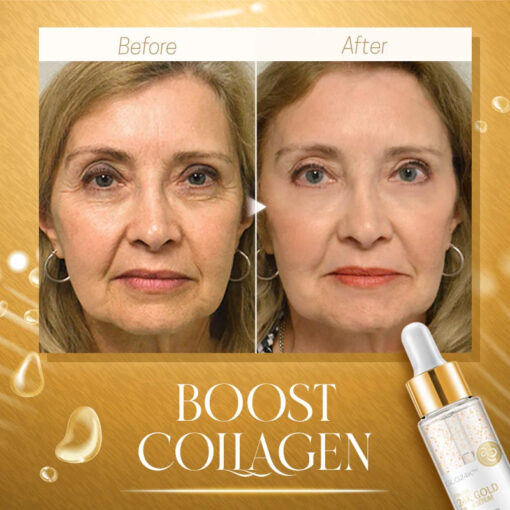 glo24k collagen booster serum