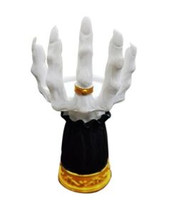 Halloween Resin Witch Hand Candle Holder