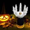 Halloween Resin Witch Hand Candle Holder