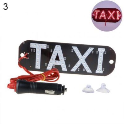 Taxi Led License Plate Light