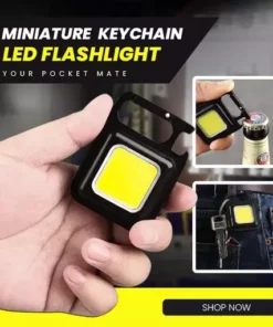 Miniature Keychain LED Flashlight