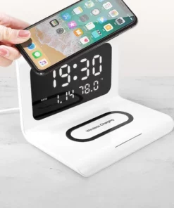 Multifunctional Wireless Charging Alarm Clock