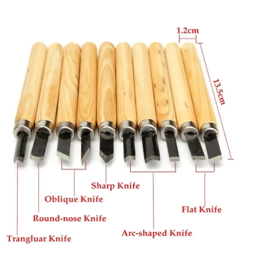 Professional Wood Carving Chisel Set