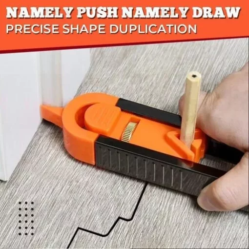 Profile Scribing Ruler Contour Gauge with Lock