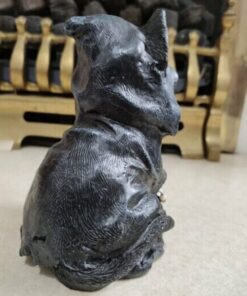 Resin Black Cat Statue Decor