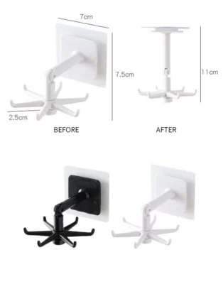 Rotating Home Storage Hook