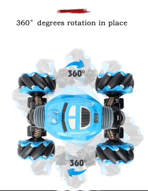Stunt Twisting Climbing Car