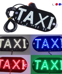 Taxi Light With Switch Cigarette Lighter