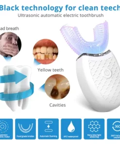 U Shaped Ultrasonic Electric Toothbrush