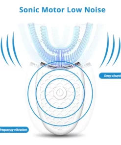 U Shaped Ultrasonic Electric Toothbrush