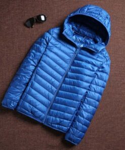 Unisex Packable Water-Resistant Puffer Jacket