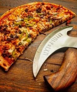 Viking Hatchet Handmade Pizza Cutting Axe