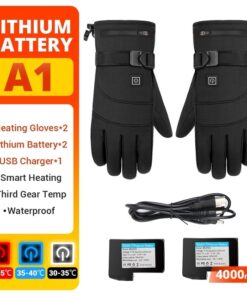 Waterproof Heated Motorcycle Gloves