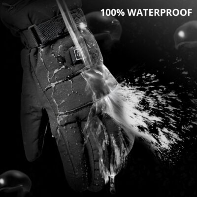 Waterproof Heated Motorcycle Gloves