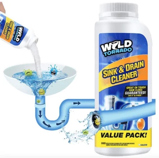 Wild Tornado Powerful Sink & Drain Cleaner