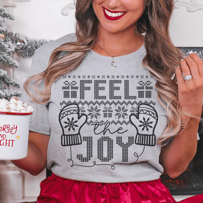 Feel the joy christmas on sale sweater