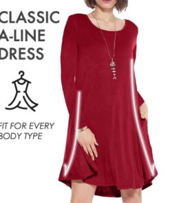 Long Sleeve Sweatshirt Travel Dress