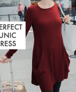 Long Sleeve Sweatshirt Travel Dress