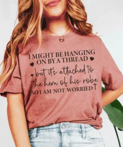 Hanging On By A Thread Tee