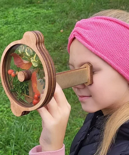 Natural Wood Kaleidoscope