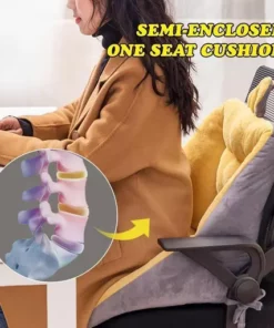 Orthopedic Seat Cushion and Lumbar Support Pillow