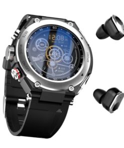 Smartwatch with Wireless Earphones