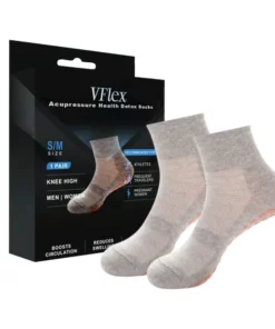 VFlex Acupressure Health Detox Socks