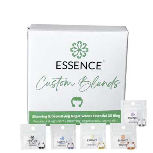 New ESSENCE™ Slimming & Detoxifying Negative Ions Essential Oil Ring