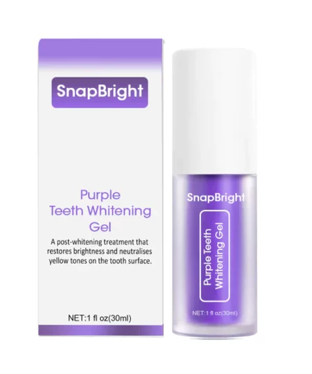 SnapBright Purple Teeth Whitening Gel