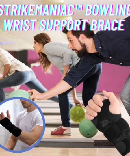 StrikeManiac™ Bowling Wrist Support Brace