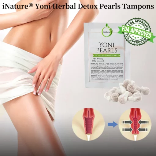 iNature® Yoni Herbal Detox Pearls Tampons