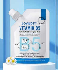 LOVILDS™ Vitamin B5 Salicylic Acid Cleansing Gel Mask