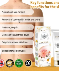 AAFQ™ Beigeft Mole and Wart Treatment Cream